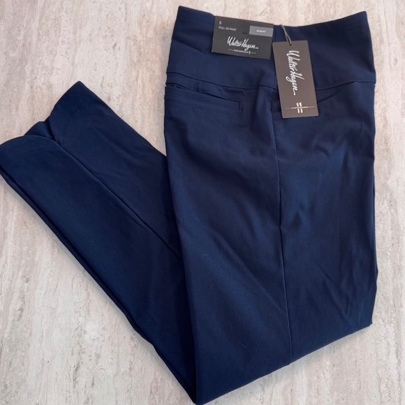 Walter Hagen P11 Women's Pull-On Sculpt Golf Pant Dark Navy Small NWT - Picture 5 of 10